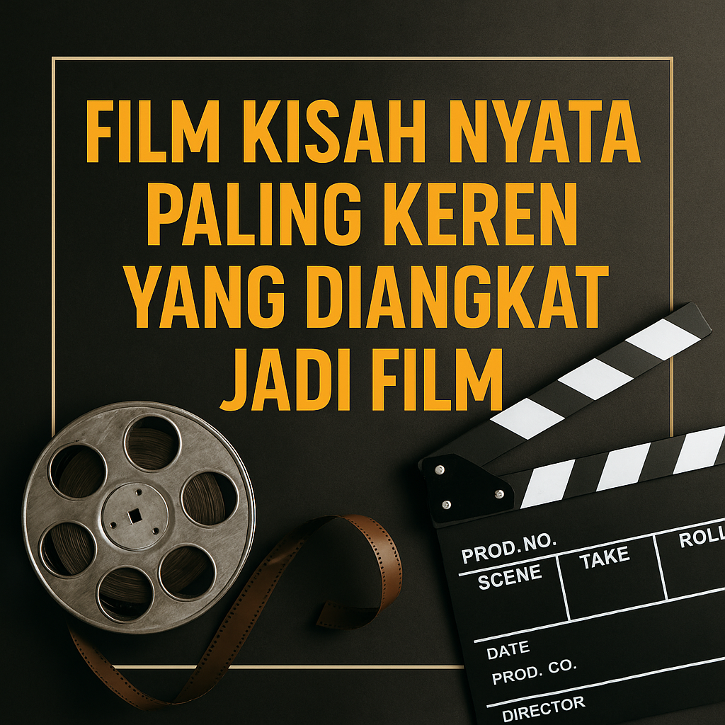 Film Kisah Nyata Paling Keren yang Diangkat Jadi Film Dan Drama