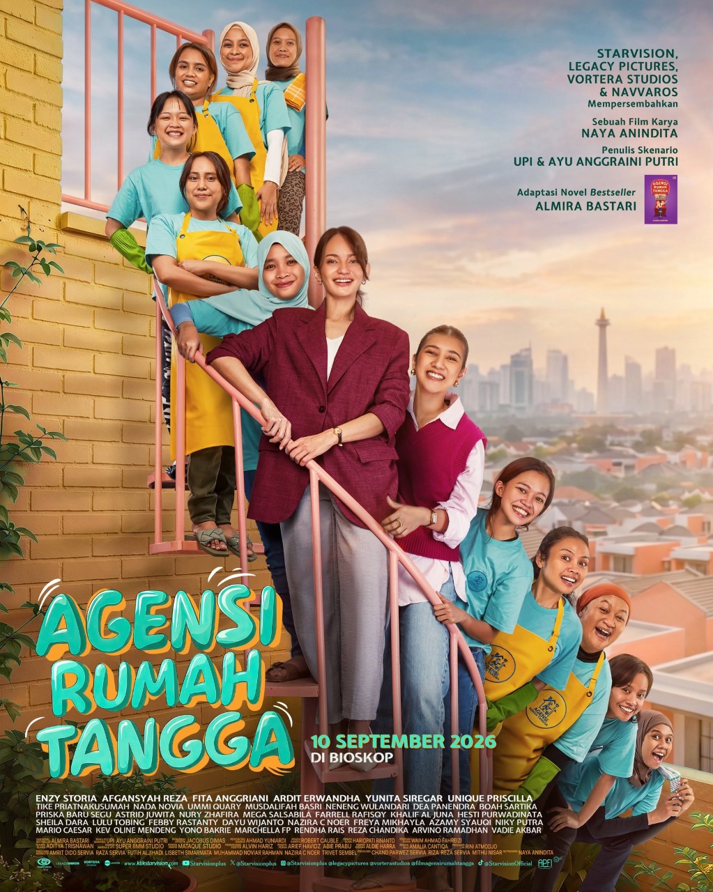 Sinopsis Film Agensi Rumah Tangga Dibintangi Enzy Storia