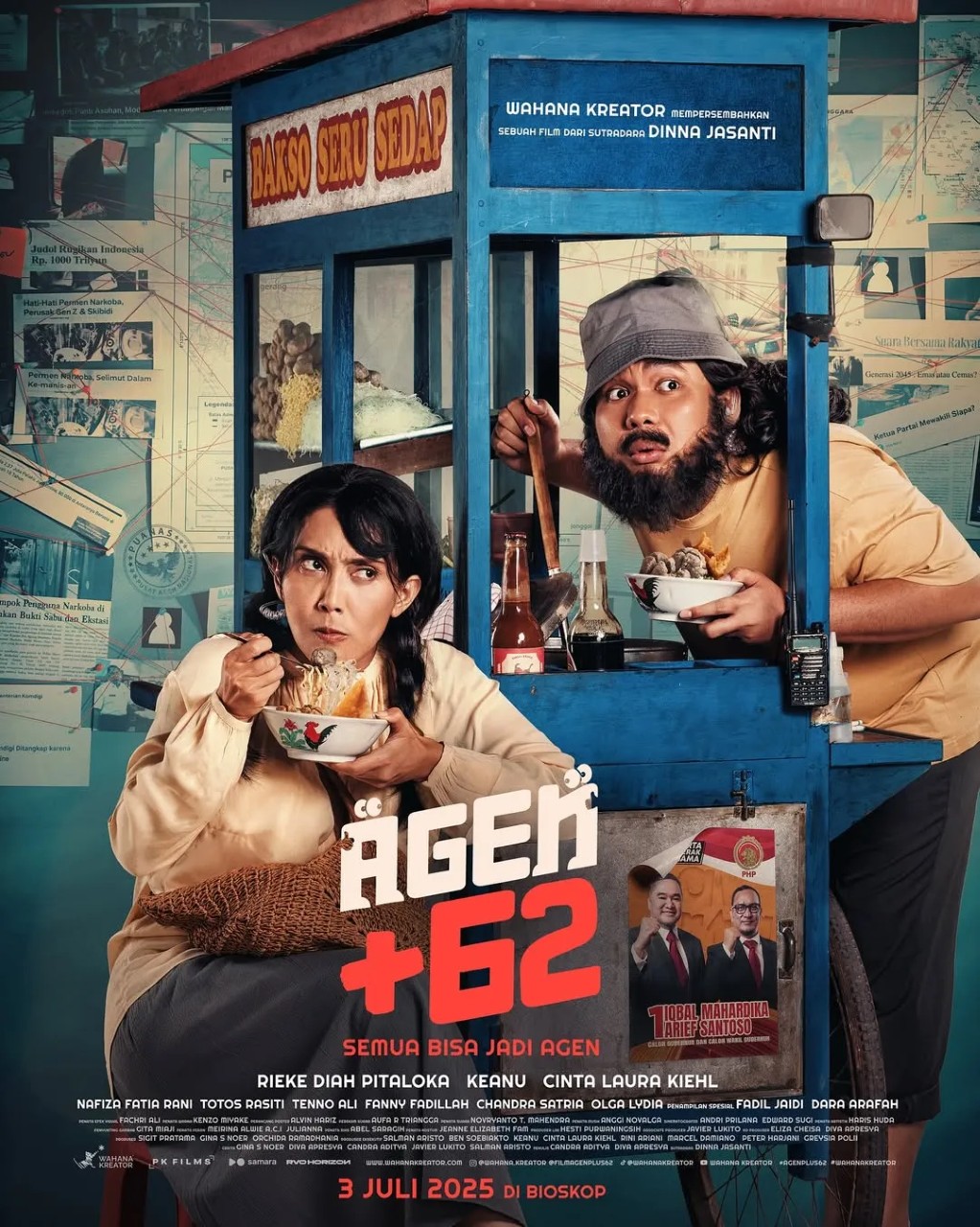 Review Film Agen +62: Aksi Komedi Penuh Tawa