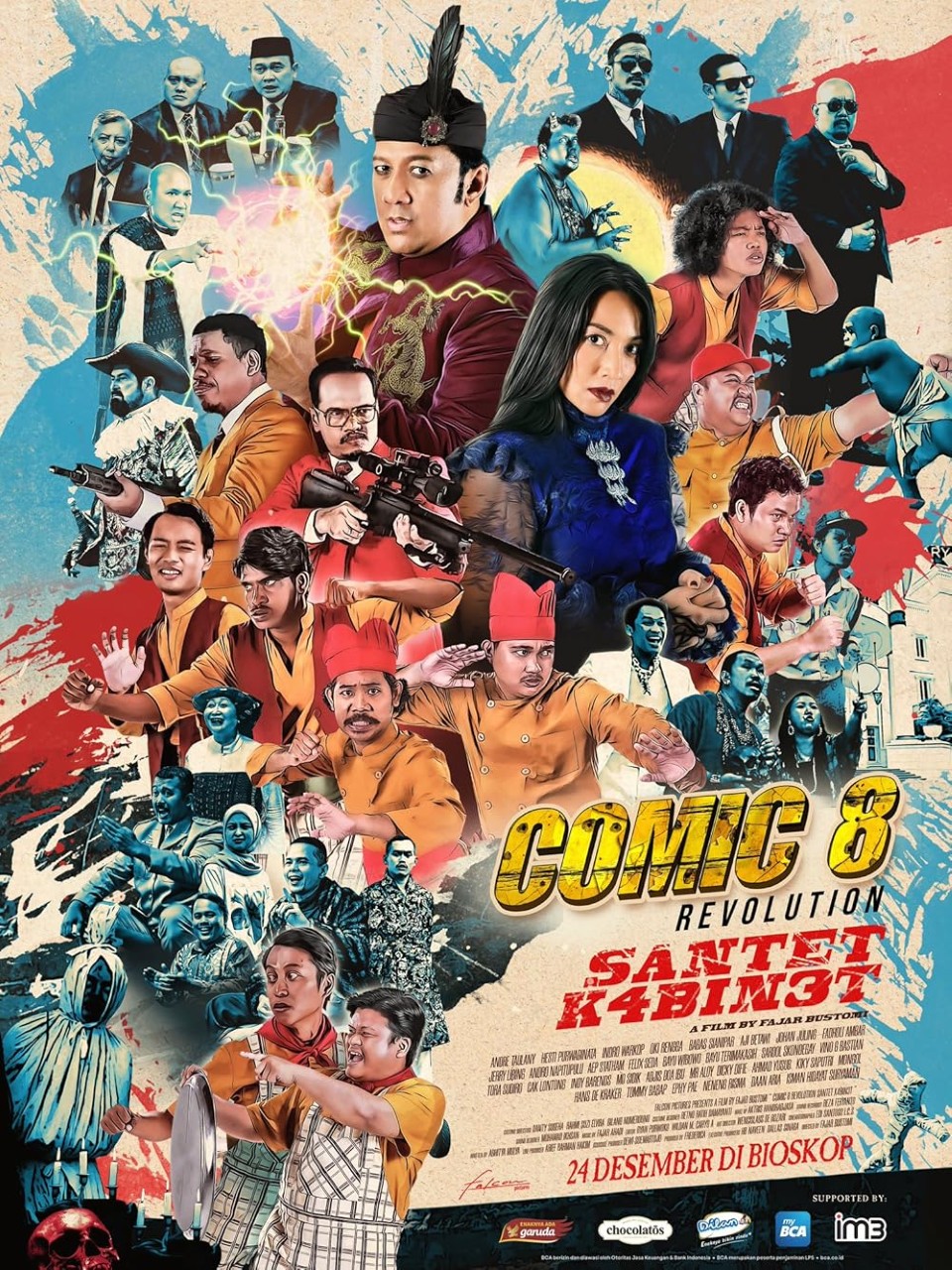 Comic 8 Revolution: Sinopsis & Fakta Film Komedi
